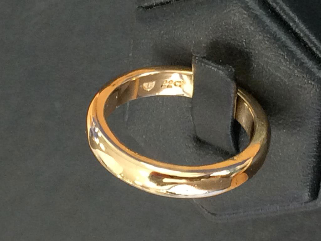 3 family heirloom 22ct gold wedding rings, for the next generation